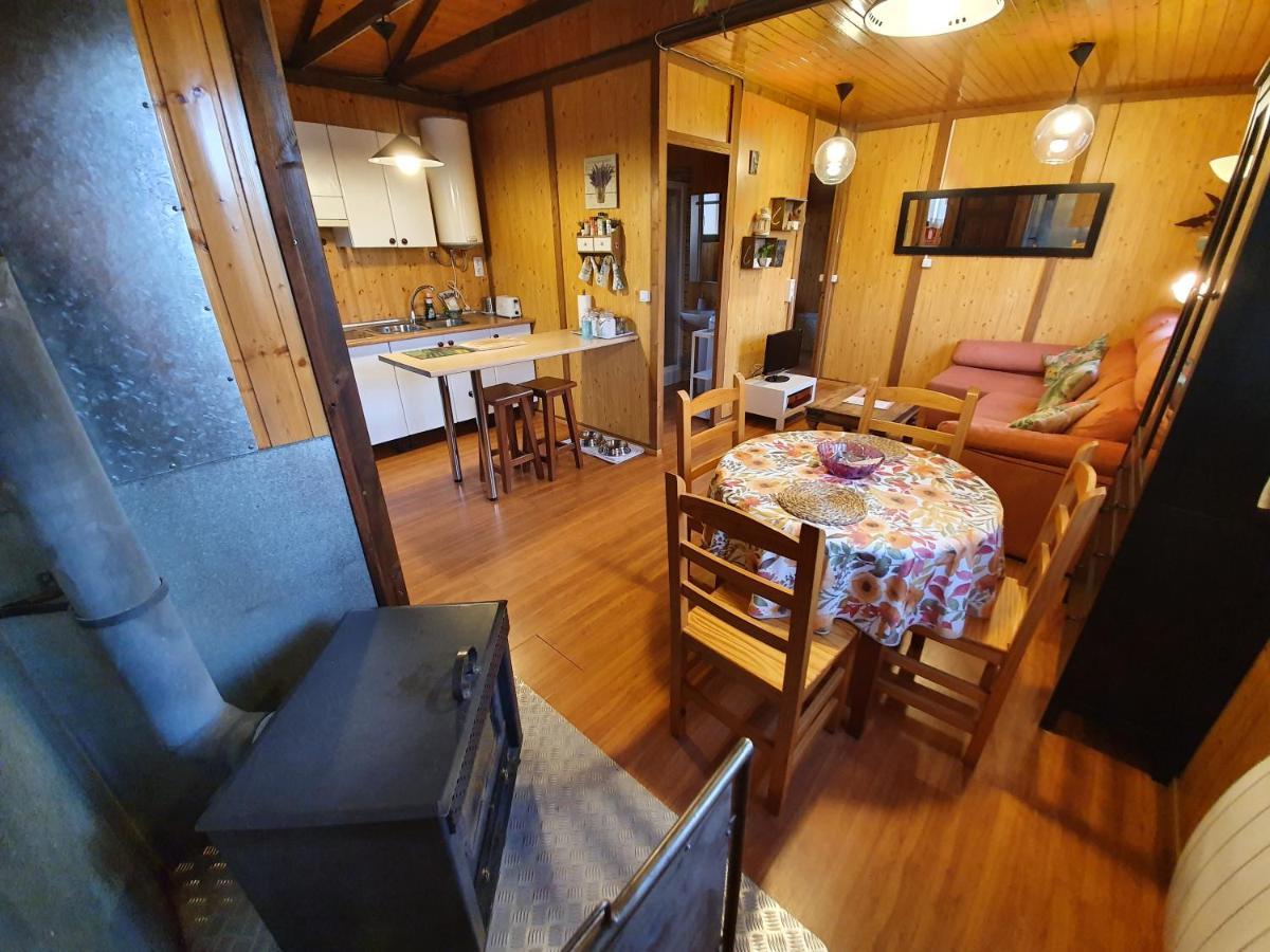 Casa Rural La Canadiense Log Cabin Guest House Buenache de la Sierra ภายนอก รูปภาพ