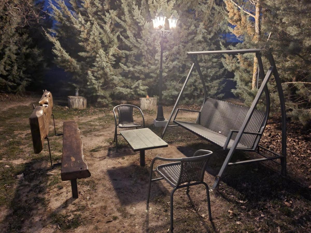 Casa Rural La Canadiense Log Cabin Guest House Buenache de la Sierra ภายนอก รูปภาพ