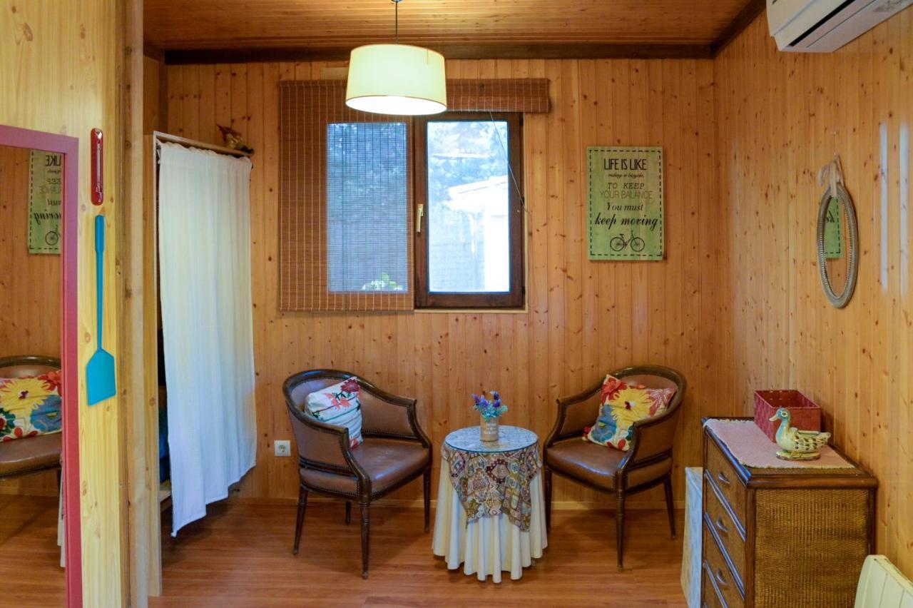 Casa Rural La Canadiense Log Cabin Guest House Buenache de la Sierra ภายนอก รูปภาพ