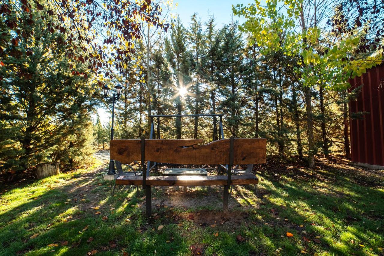 Casa Rural La Canadiense Log Cabin Guest House Buenache de la Sierra ภายนอก รูปภาพ