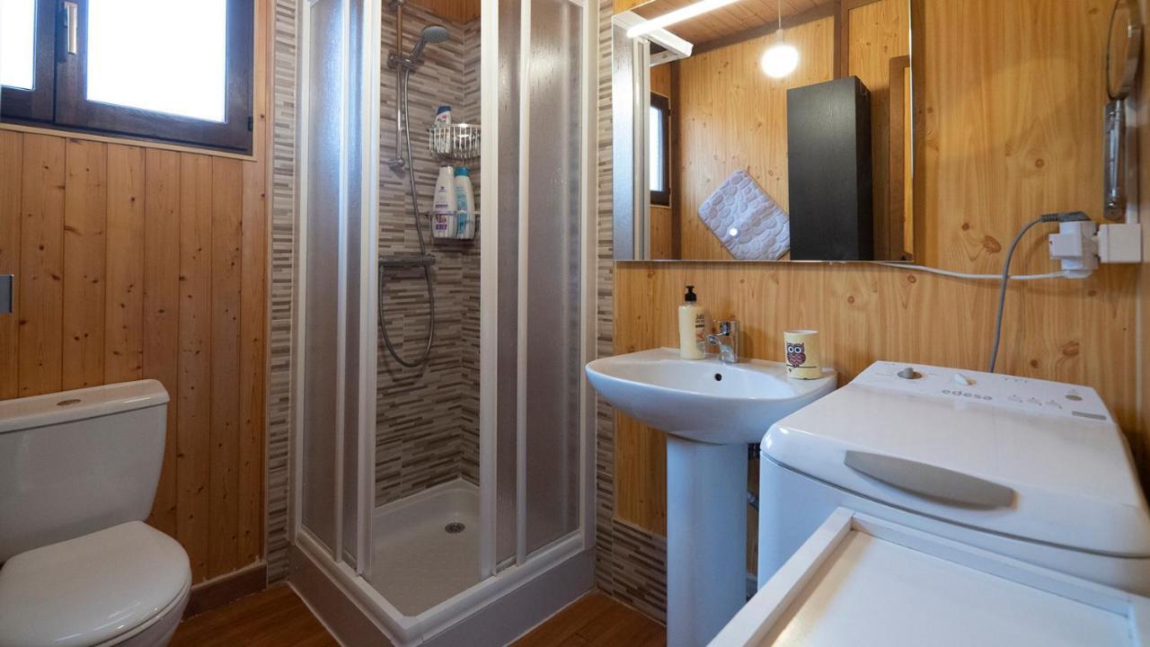 Casa Rural La Canadiense Log Cabin Guest House Buenache de la Sierra ภายนอก รูปภาพ