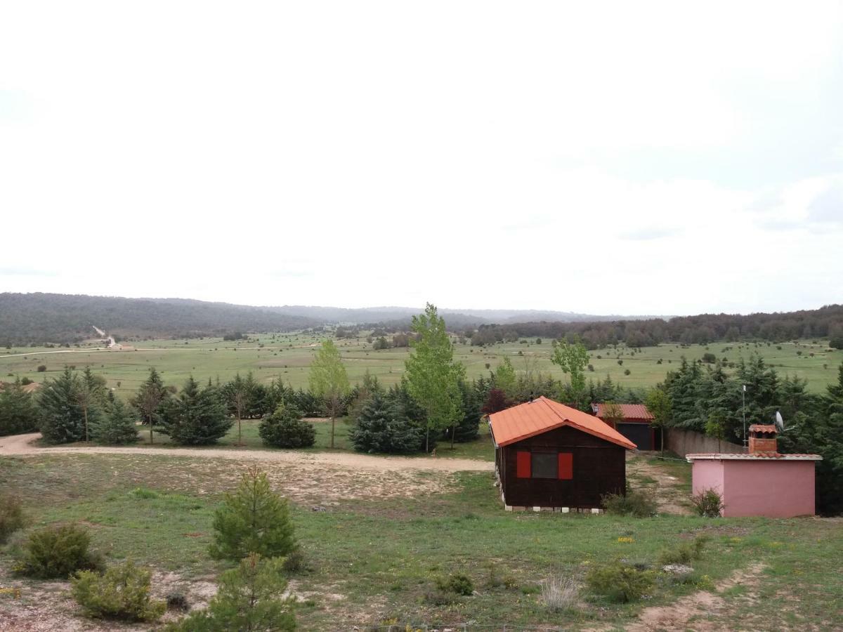 Casa Rural La Canadiense Log Cabin Guest House Buenache de la Sierra ภายนอก รูปภาพ
